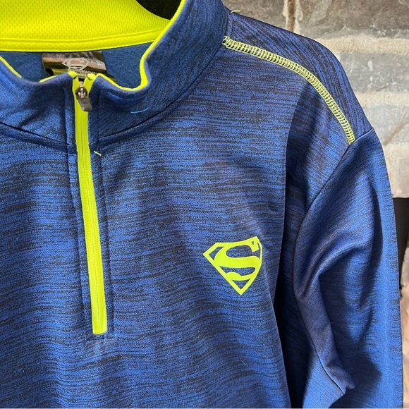 Superman Quarter Zip Pullover - Picture 2 of 3